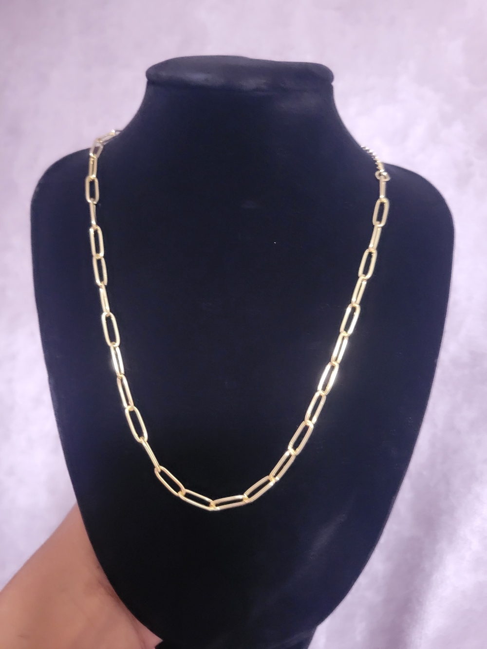 Layered Gold Pendant Necklace - Women's Fashion Jewelry - Picture 3 of 7